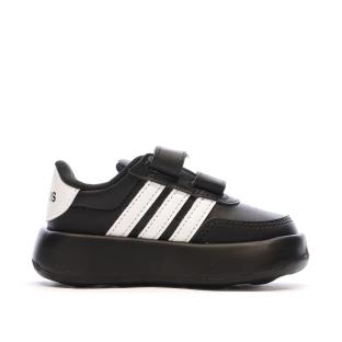 Baskets Noir/Blanche Enfant Adidas Advantage Cf I vue 2