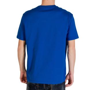 T-Shirt Bleu Electrique Homme Calvin Klein Jeans Classic vue 2