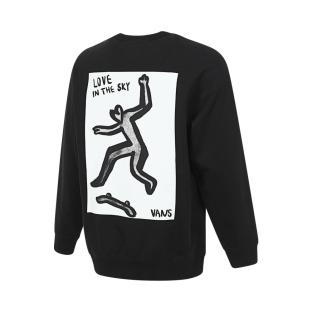 Sweat Noir Homme Vans Bolin vue 0