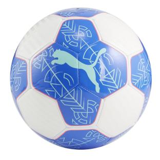 Ballon de Football Blanc/Bleu/Rose Puma Prestball pas cher