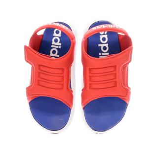 Sandales Rouge/Bleu Garçon Adidas Comfort Sandal I vue 3