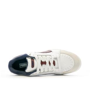 Baskets Blanc/Bordeaux Homme Puma Slipstream Lo Retro vue 4