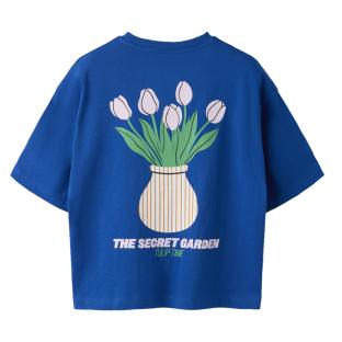 Blue Girls’ T-shirt Name it Nkfhelga Photo of the Espace des Marques %store% store - view of %key%
