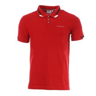 Polo Rouge Homme Hungaria Irazu pas cher