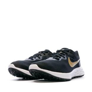 Chaussures de running Noir/Doré Homme Nike Revolution 6 NN vue 6