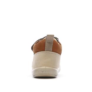 Baskets Hautes Beige/Camel Garçon Kickers Bottillon vue 3