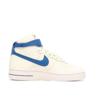 Baskets Écru Femme Nike Nike Air Force 1 Hi vue 2