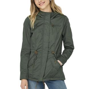 Veste Kaki Femme Only Lorca Canvas pas cher