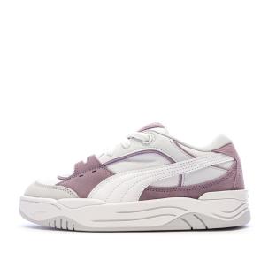 Baskets Blanc/Violettes Homme Puma-180 pas cher
