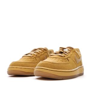 Baskets Camel Garçon Nike Force 1 vue 6