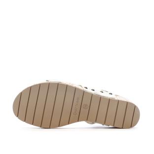 Sandales Grises Clair Femme Chattawak Laspinas vue 0