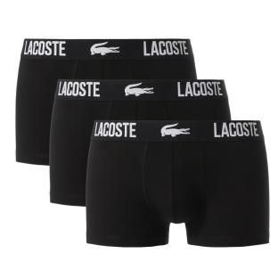 X3 Sous-vêtement Noir Homme Lacoste Stretch vue 3
