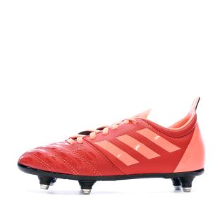 Chaussures de rugby Rouges Enfant Adidas Malice pas cher