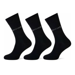 x3 Chaussettes Noires Homme Pierre Cardin CTK pas cher