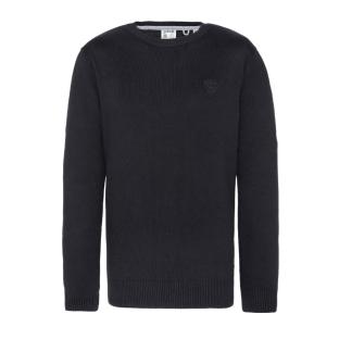 Pull Noir Homme Schott PLB100 vue 0