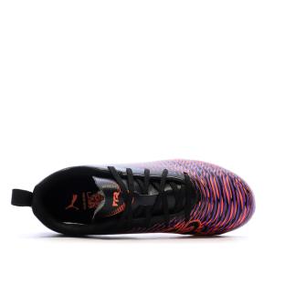 Chaussures de Foot Noir/Violet Junior Puma Future 8 Play FG/AG Jr vue 0