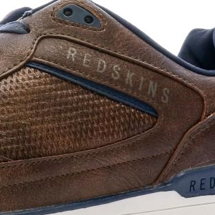Baskets en Cuir Marron Homme Redskins Aurore vue 7
