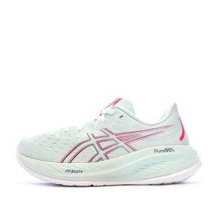 Chaussures de running Bleu/Rose Femme Asics Gel-pulse 15 pas cher