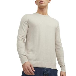 Pull Beige Homme Jack & Jones Whemil 12271785 pas cher