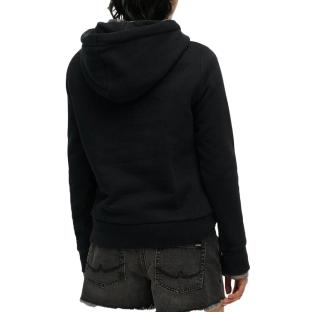 Sweat Noir Femme Superdry Super Athletics vue 2