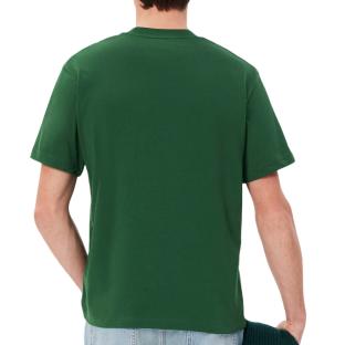 T-shirt Vert Foncé Homme Lacoste Klassiek vue 2