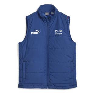 Doudoune Sans Manche Bleue Homme Puma BMW MMS Mt7 pas cher