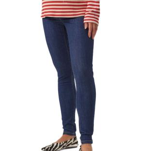 Jeans Skinny Bleu Foncé Femme Mamalicous Cilia pas cher