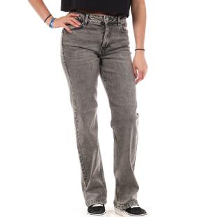 Jean Droit Gris Femme Jennyfer DRAIGI vue 0