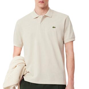 Polo Beige Homme Lacoste Marl pas cher