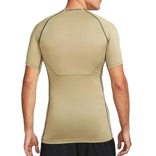 Maillot de Compression Vert Homme Nike DD1992 vue 2