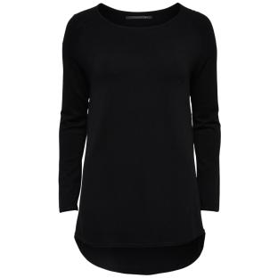 Pull Noir Femme Only Mila Lacy vue 3