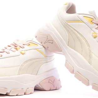Baskets Roses/Jaune Femme Puma Cassia vue 7