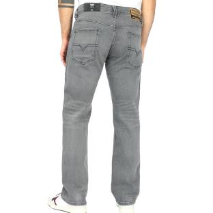 Jean Straight Gris Homme Diesel Larkee vue 2