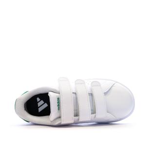 Baskets Blanches Garçon/Fille Adidas Advantage Base 2.0 vue 4