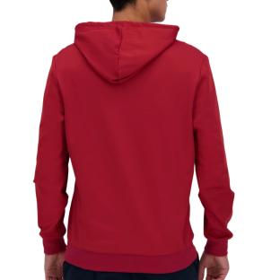 Sweat Bordeaux Homme Le Coq Sportif Hoody vue 2