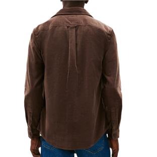 Chemise Marron Homme Tommy Hilfiger Cord vue 0