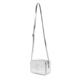 Sac Gris Métallisé Femme Calvin Klein Jeans LV04F3331G vue 3