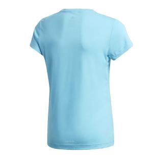 T-shirt Bleu Enfant Adidas Up2mv vue 2
