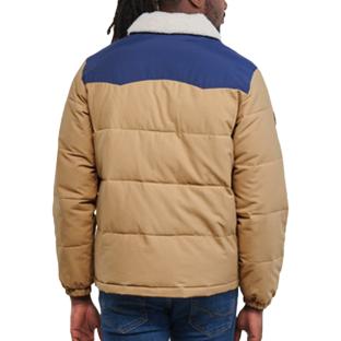Manteau Beige Homme Quiksilver The Puffer vue 3