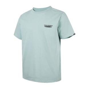 T-Shirt Bleu Homme Vans Fun Gray Mist pas cher