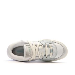 Baskets Grise/Blanche Femme Puma 389267 vue 4