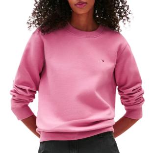 Sweat Rose Femme Tommy Hilfiger Flag Crew1 vue 0