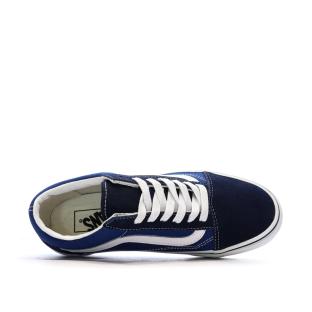 Baskets Bleu Garçon Vans Old Skool vue 4