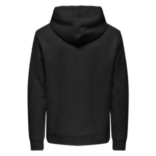 Sweat Noir Homme Only & Sons Nirvana vue 2