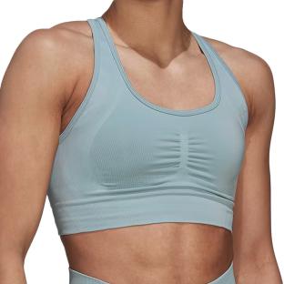 Brassière Bleu Femme Adidas Support pas cher