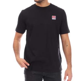 T-shirt Noir Homme Diesel Just 16 Maglietta vue 0