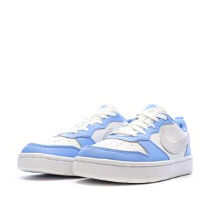 Baskets Bleues Garçon/Fille Nike Court Borough Low vue 6