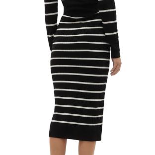 Jupe Noir/Blanc Femme Mamalicious Newsiv vue 2