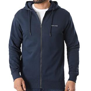 Sweat Zippé Marine Homme Pepe jeans Pjl M vue 0