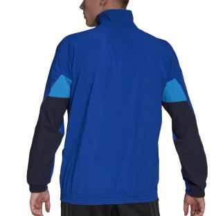Veste de Survêtement Bleu Homme Adidas HE2247 vue 2